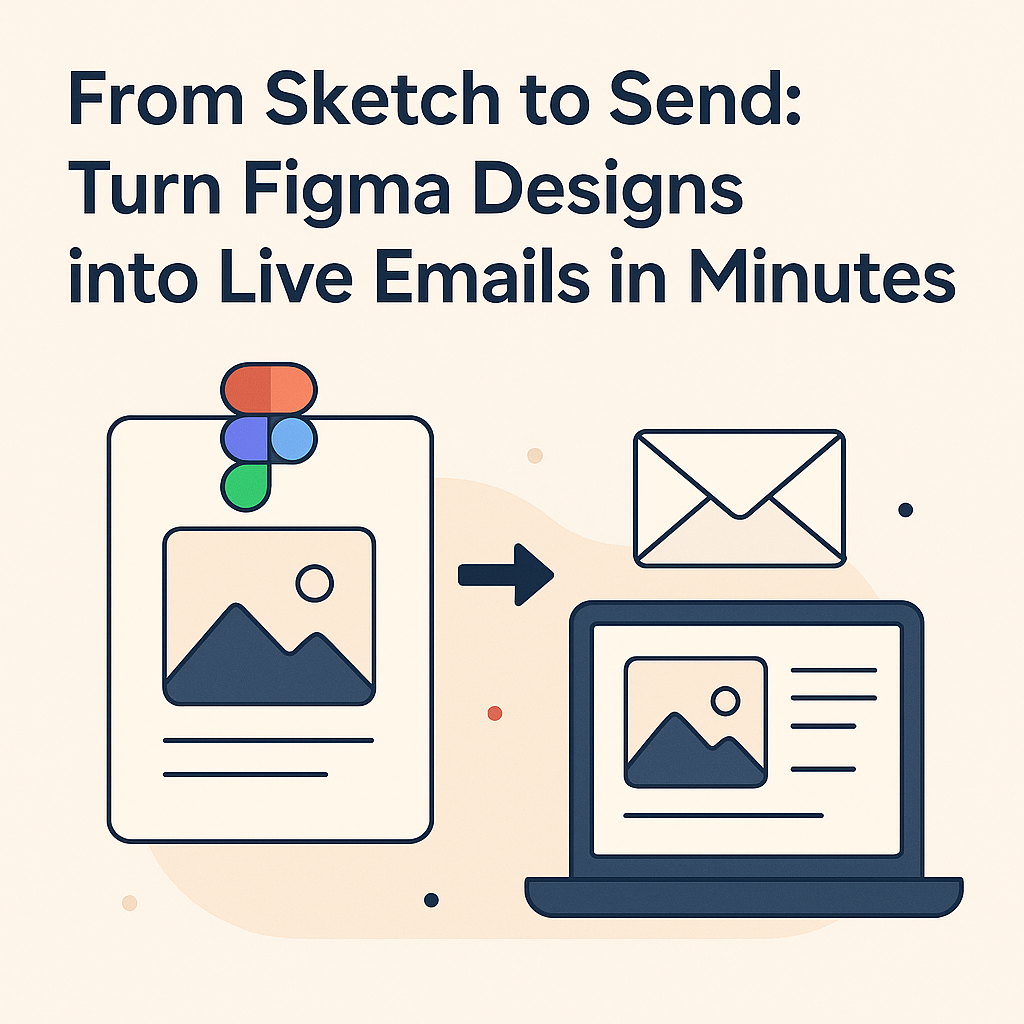 From Sketch to Send: Turn Figma Designs into Live Emails in Minutes